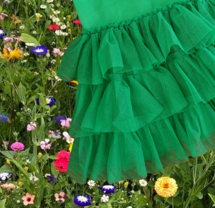 Green Bloom Dress
