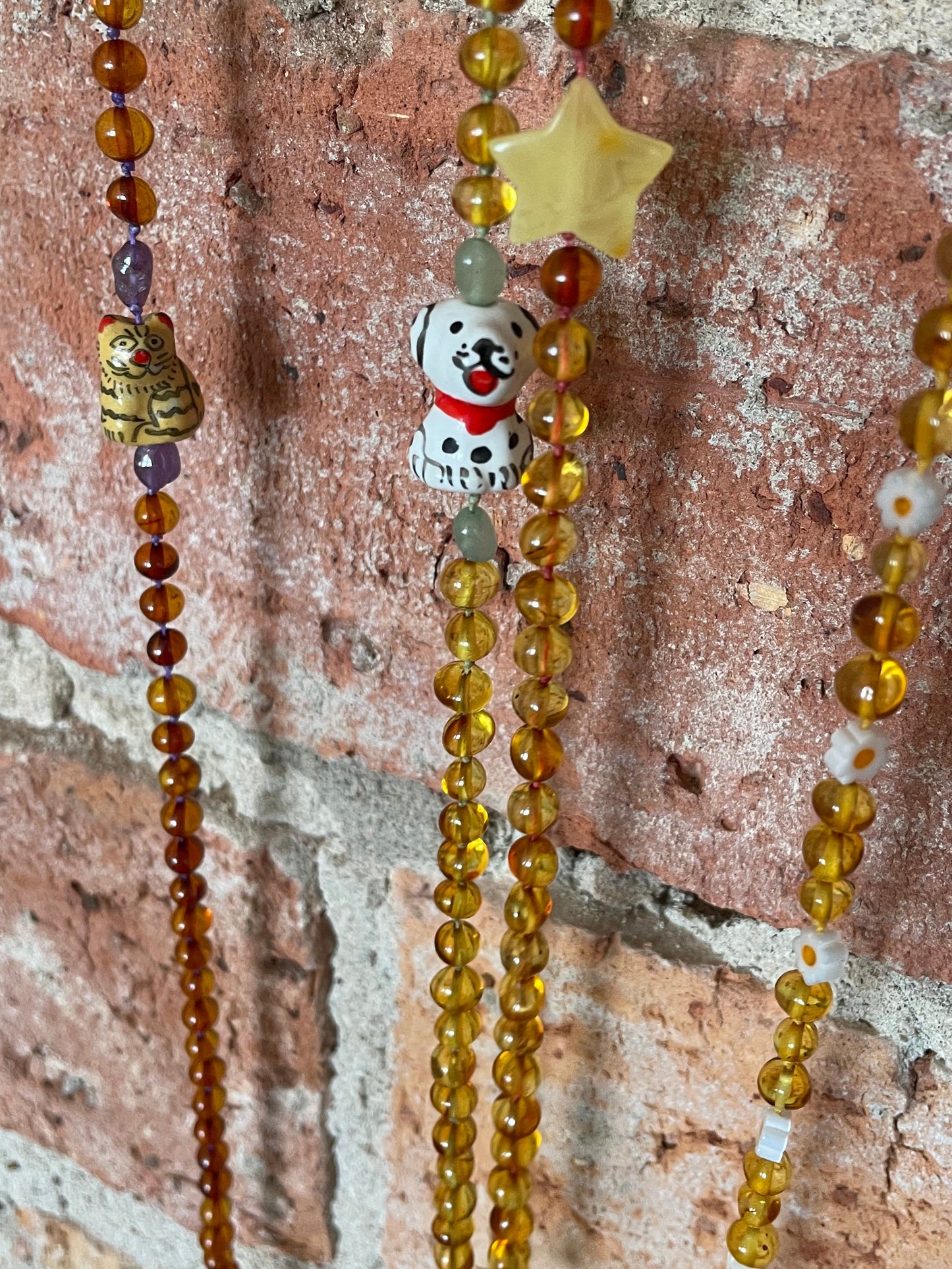 Amber necklace - Puppy 🐶