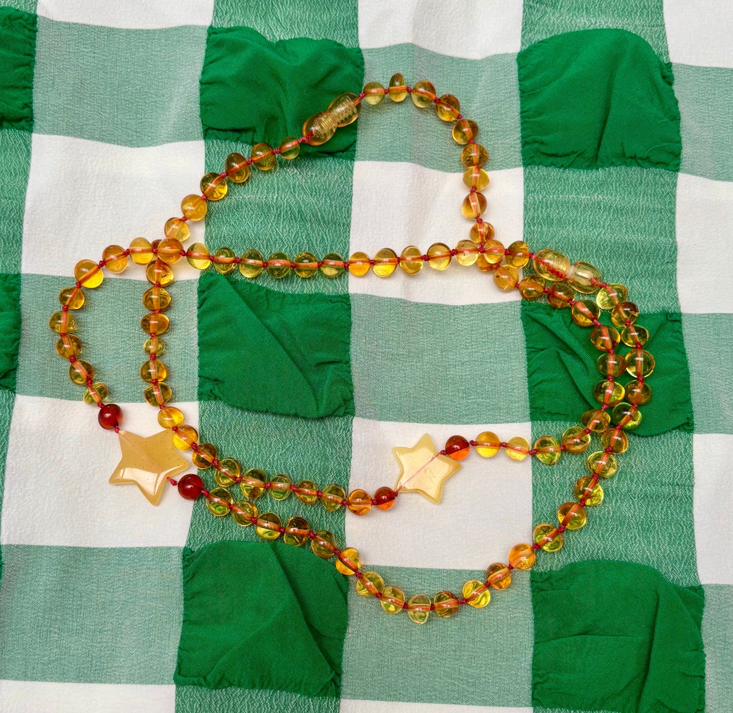 Amber necklace - Star ⭐️