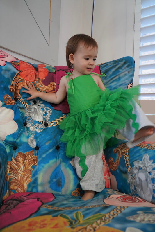 Green Bloom Dress