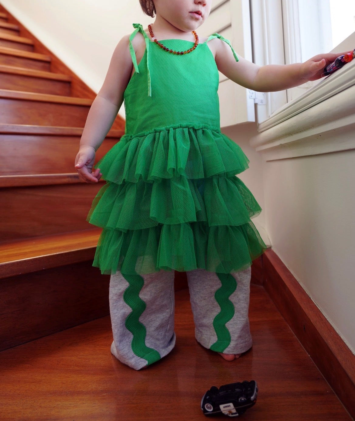 Green Bloom Dress
