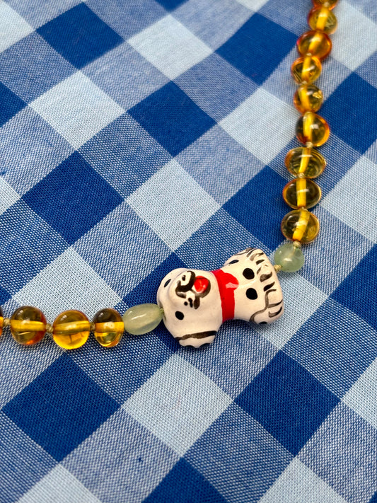 Amber necklace - Puppy 🐶