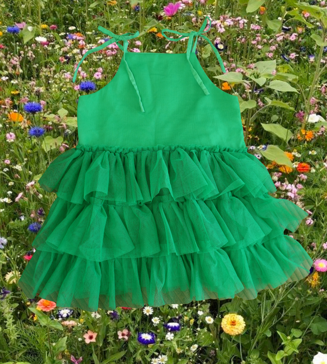 Green Bloom Dress